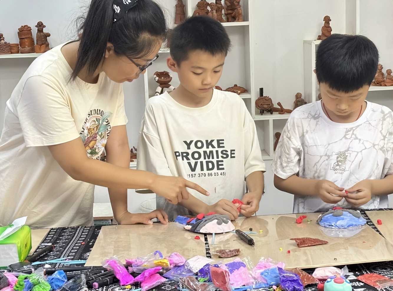 美艺赋能 童梦飞扬——遂宁安居区第一小学美术课后服务活动展示