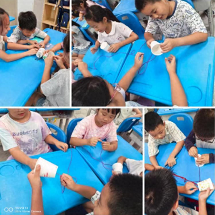 宜宾市南溪区福临小学校四年级8班：小小科学家 玩转土电话