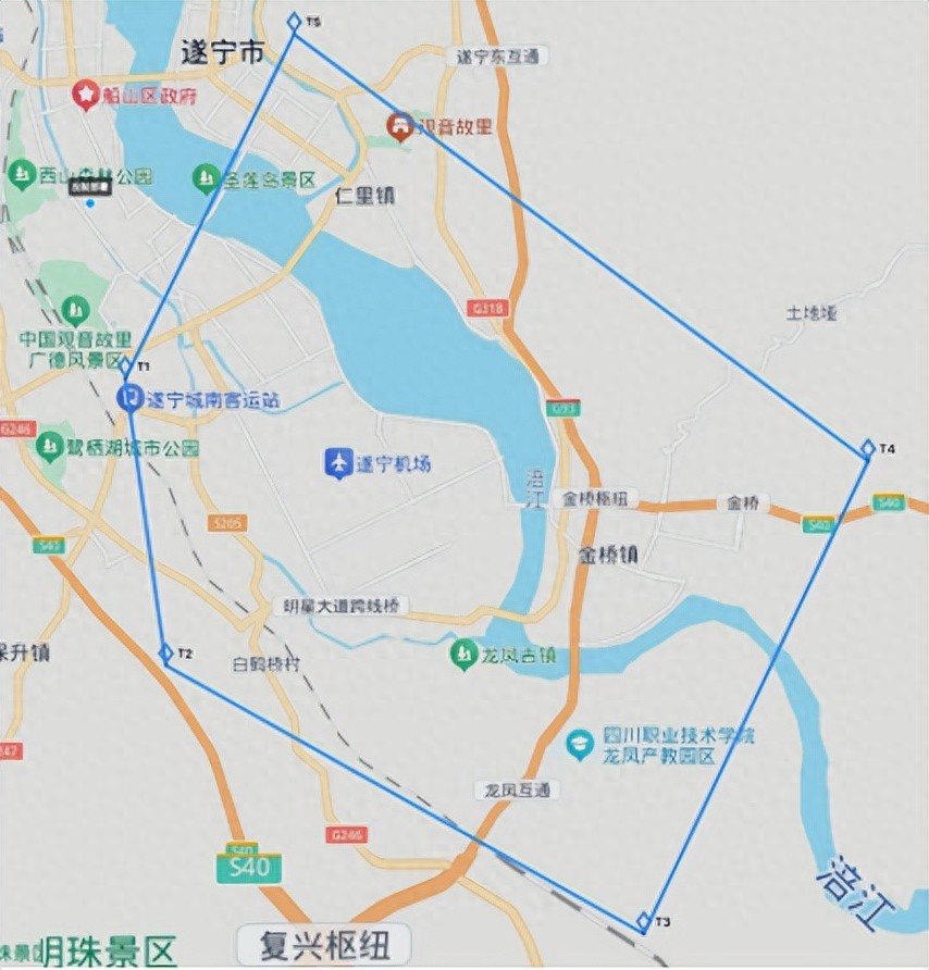 2025遂宁轻型飞机公开赛期间，遂宁主城区将进行空域管控！
