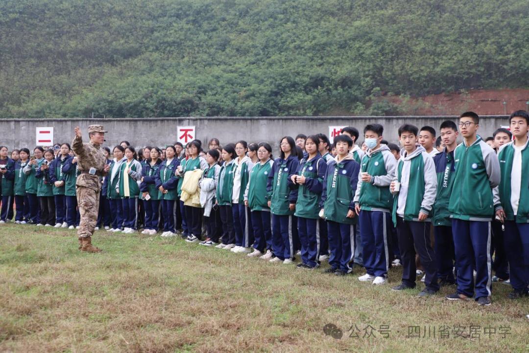 收获满满！安居中小学青少年学子进军营，国防教育“零距离”