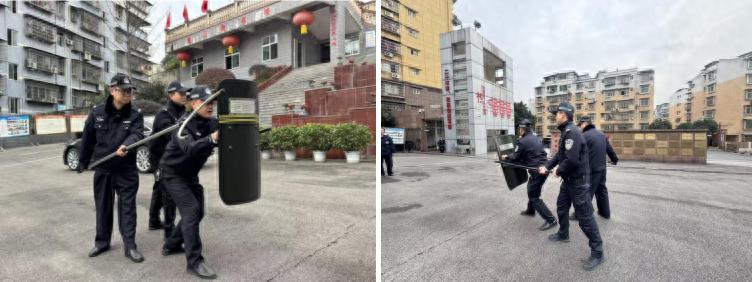 警校联动 共建平安校园——宜宾市南溪区桂溪初中开展最小应急单元专题培训