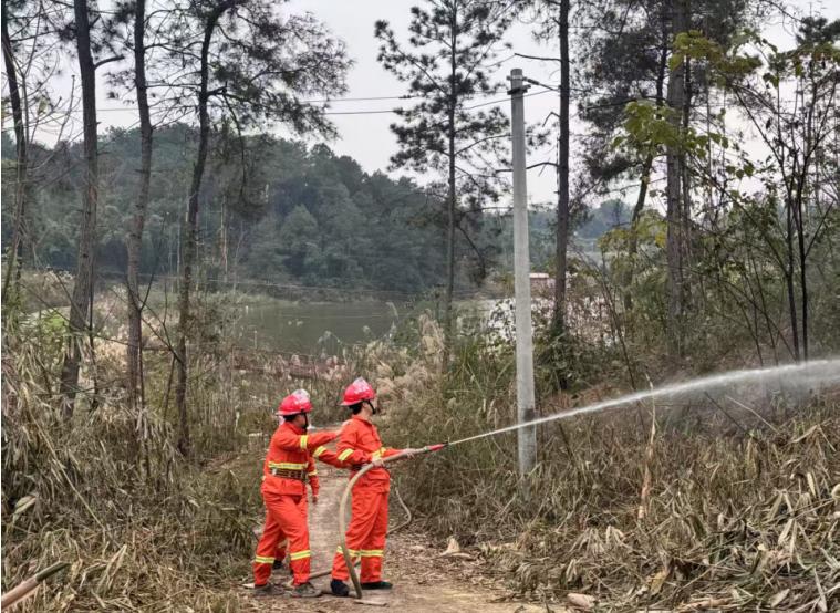 宜宾市南溪区黄沙镇：以“盲演”验真功 筑牢森林防灭火安全防线