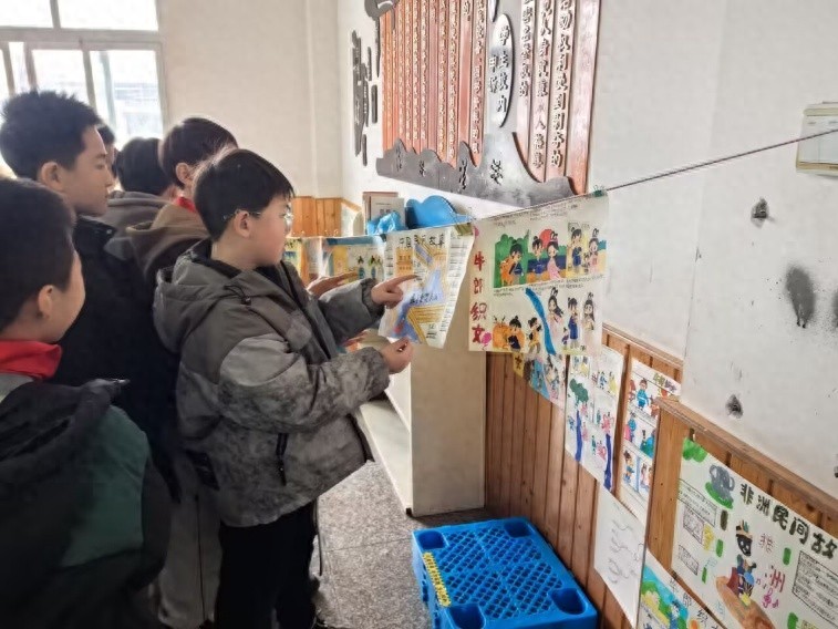 民间故事绘童趣 笔墨生香传经典——安居一小开展民间故事主题活动