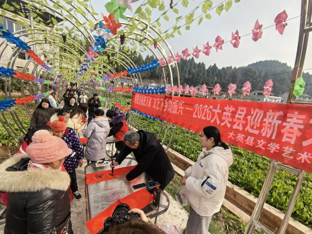 大英县公益四季行暨凤阳村第二届“听乡音・腊八宴”活动举行