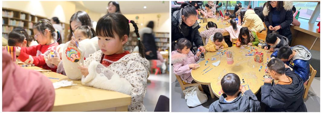 新年第一天，遂宁图书馆里书香、戏韵相映成趣！