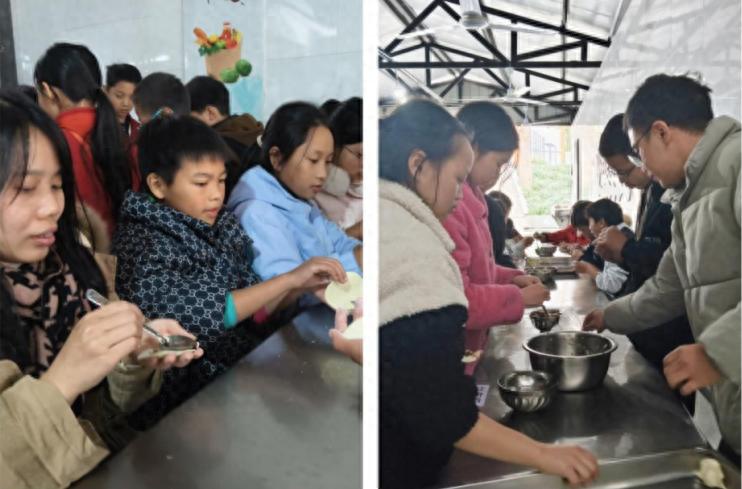情暖冬日 饺香满园 宜宾市南溪区林丰学校开展关爱留守儿童主题活动