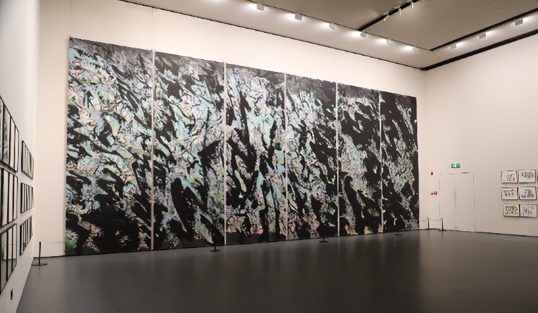 万马纳福 群猴闯春《黄胜凡迎新春书画艺术展》在三月美术馆开幕