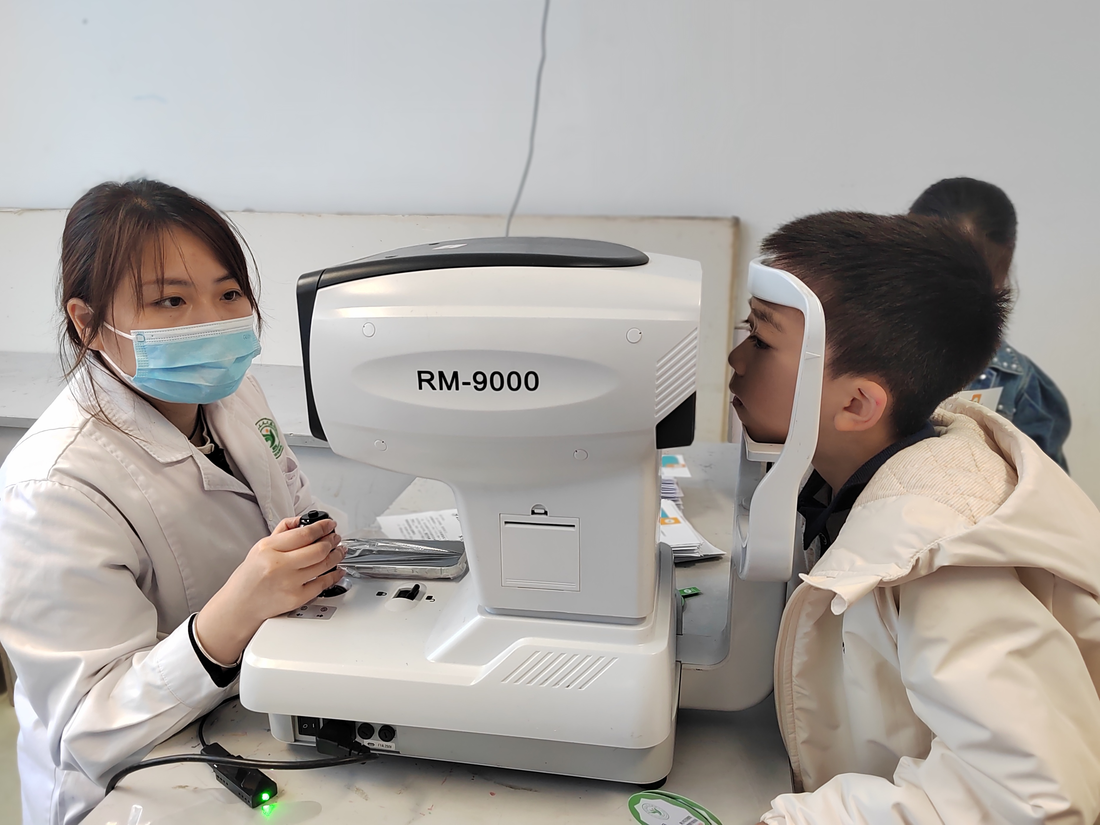 呵护“睛”彩视界 守护明亮双眼——城北小学开展近视防控筛查活动