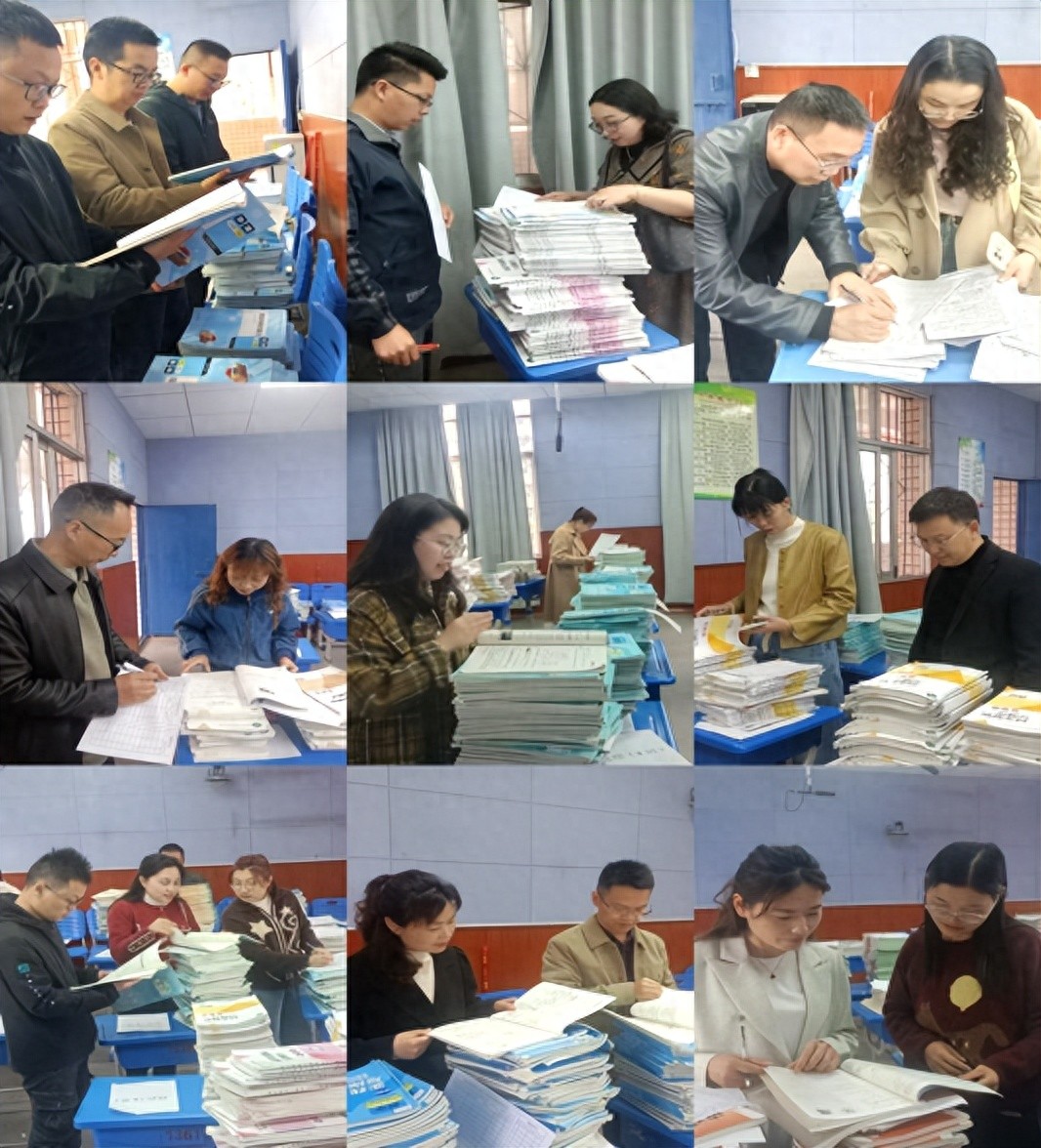 严抓常规重过程 以查促教提质量 ——宜宾市南溪四中“五育并举”之2026年春期第一学月教学常规检查