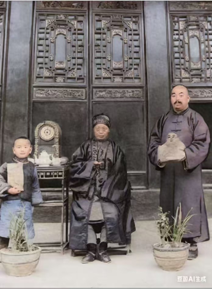 从一张民国老照片看家风家教传承