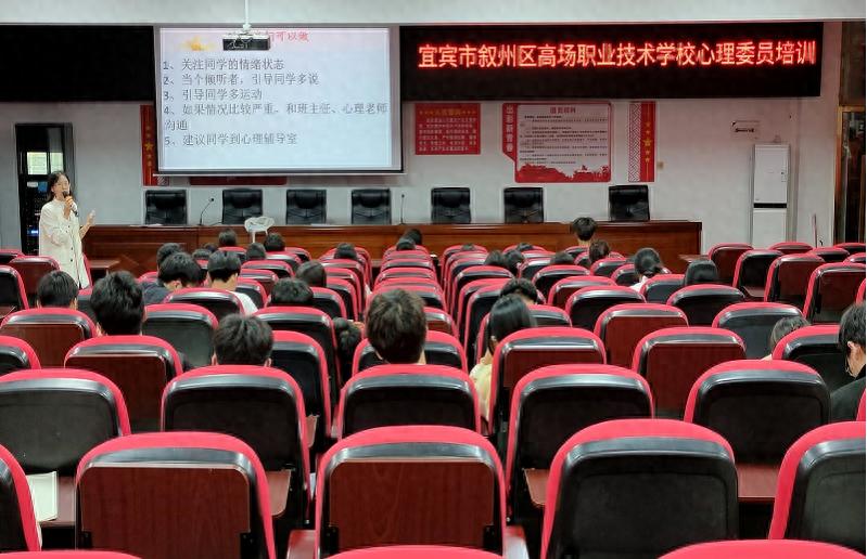 提升“心”技能 守护“心”健康——宜宾市叙州区高新综合高中开展心理委员专题培训