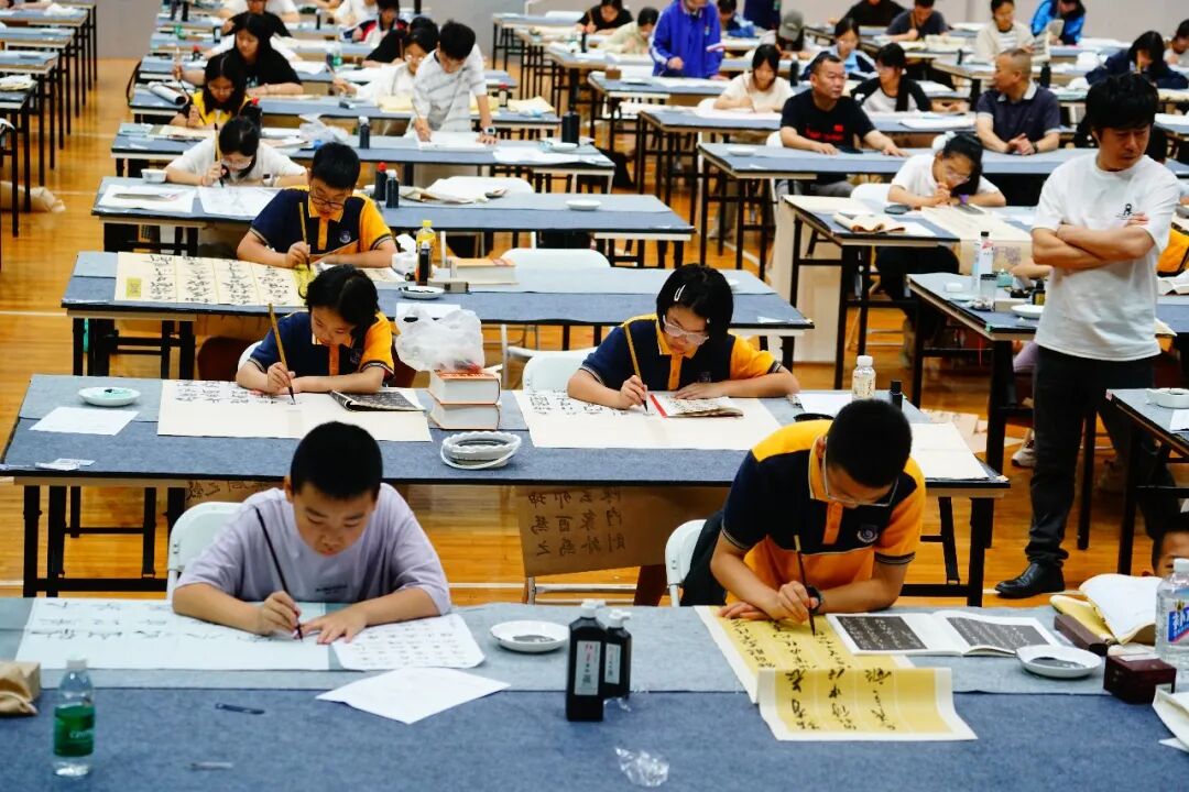 文化传承 强国有我——遂宁市第五届青少年书画传习大会决赛落幕