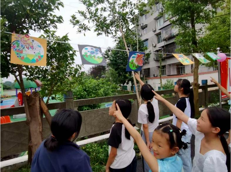 童心绽放 欢乐游园——江安县留耕镇中心小学校开展“六一”游园活动