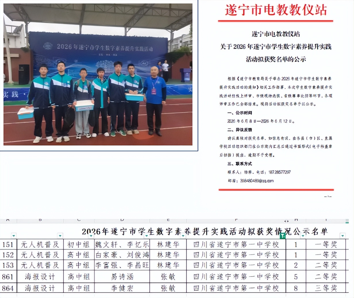 深耕科创拓展训练 绽放少年竞技风采——遂宁一中科创团队赛事捷报