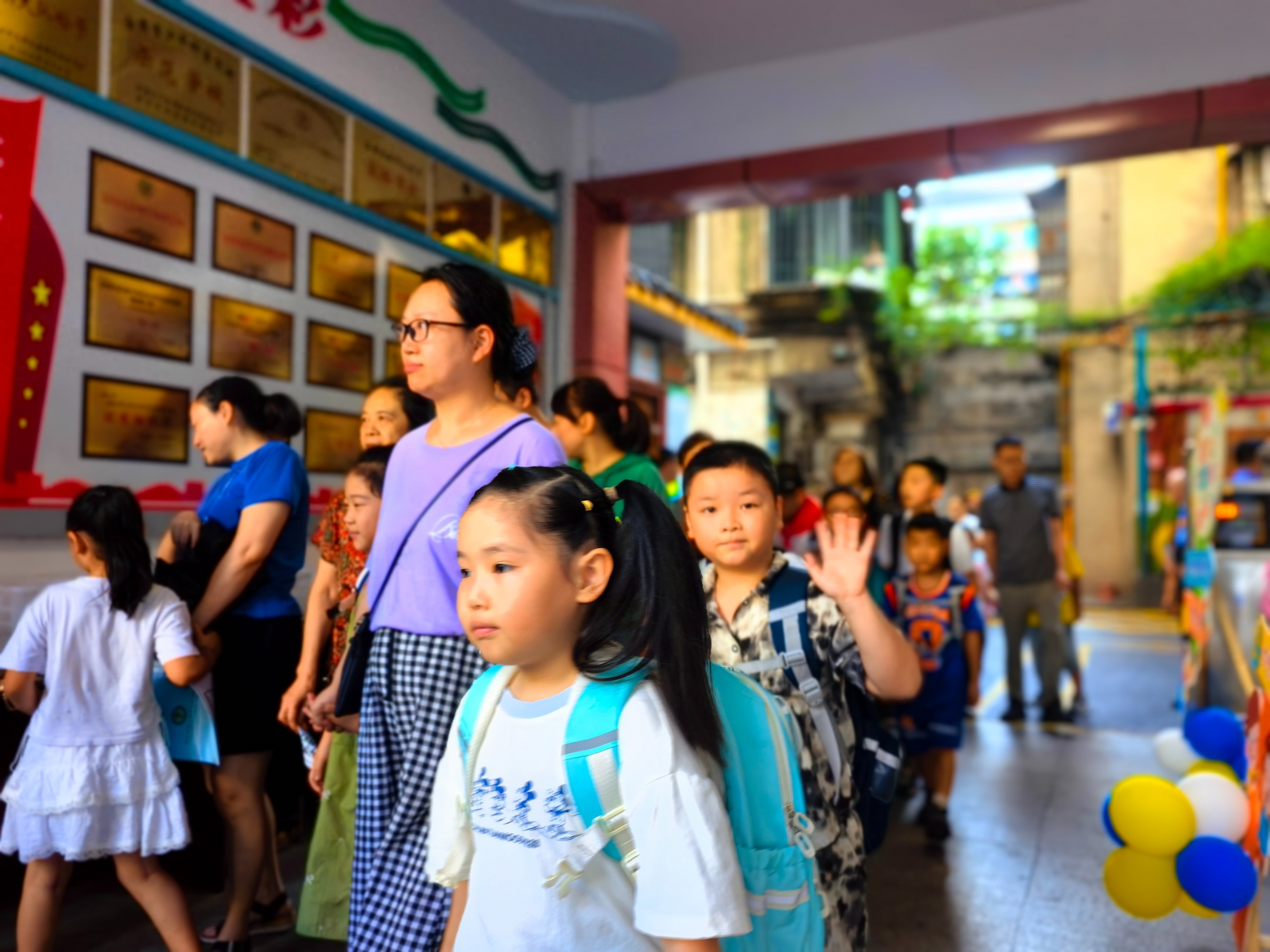 金秋逐新梦 低碳向未来 城北小学圆满完成新学期报名暨一年级家长会