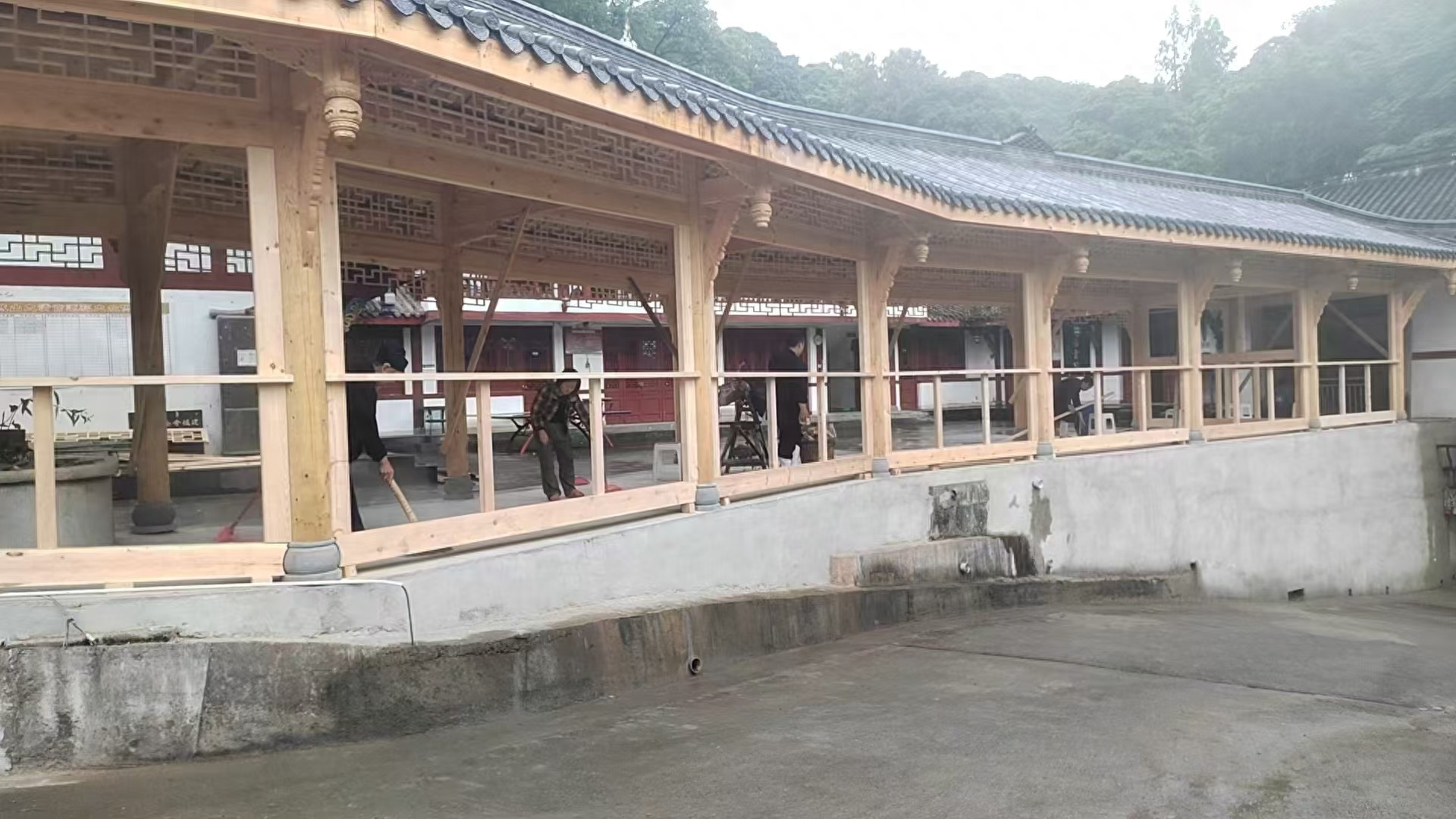新廊落成，雅境新开——青城山太清宫“廊缘”落成记