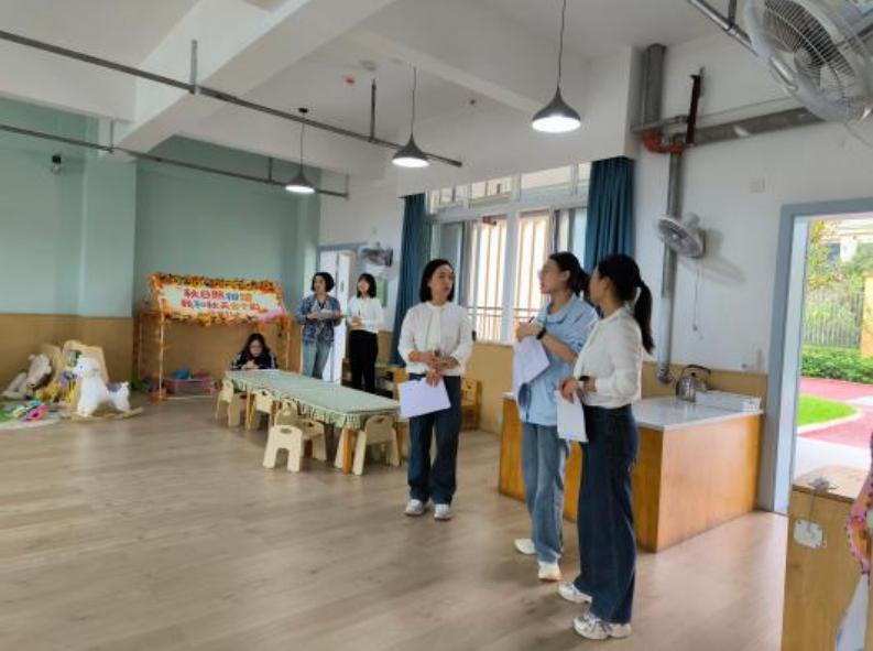高县沙河镇幼儿园迎接托育质量评估工作