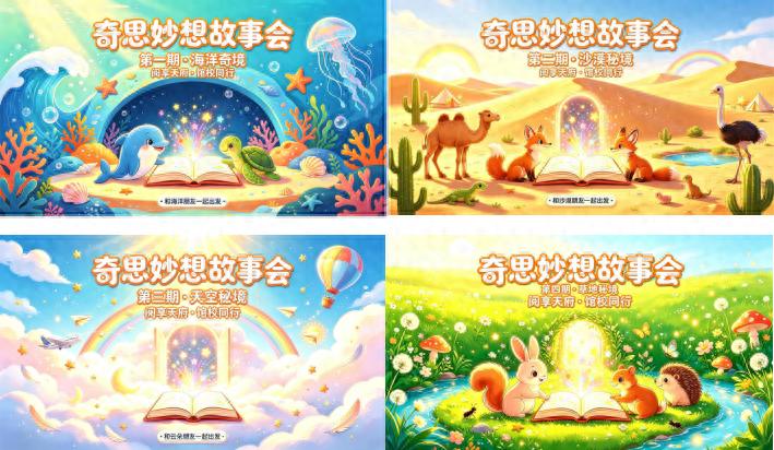 遂宁“奇思妙想”故事会圆满收官！四大自然秘境点燃孩子想象之光