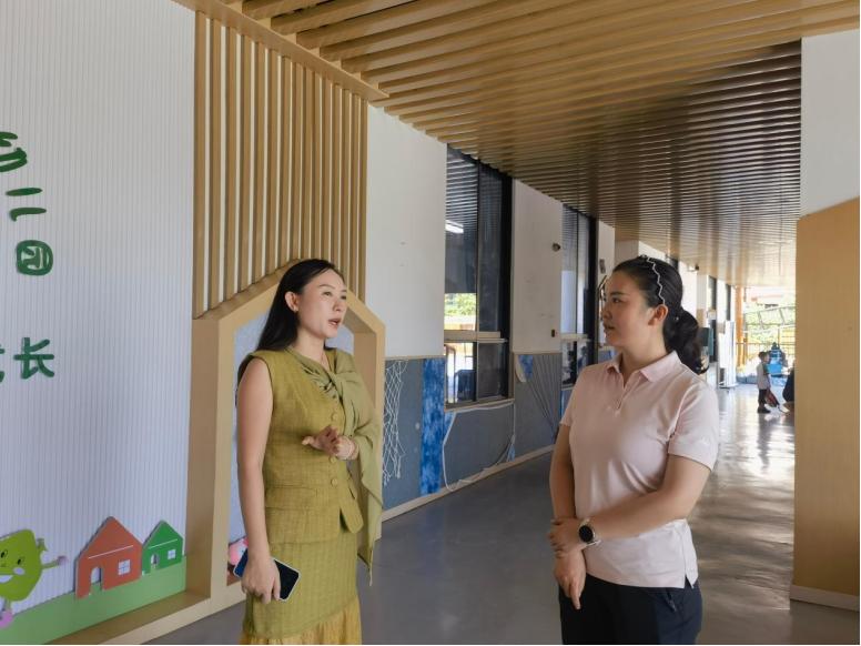 调研指导促发展 暖心关怀启新程——宜宾市南溪区教体局到大观镇中心幼儿园检查指导开学工作
