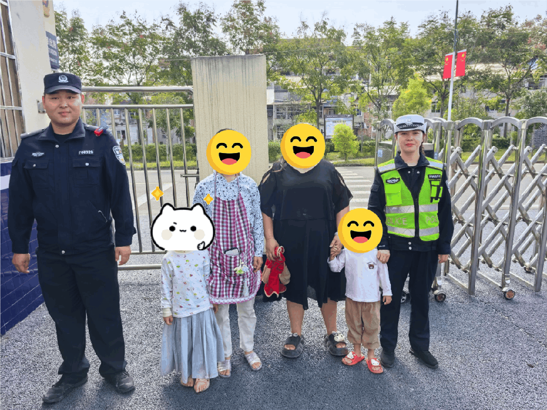 遂宁公安:4岁女童“捡到”3岁娃，牵着小手走进派出所